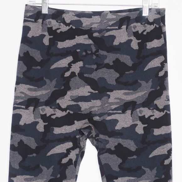 Lane Bryant Blue Camo Leggings Large XL Camouflage Print Dark Blue Gray - Picture 6 of 8